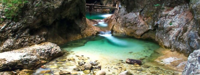 Trip Salzburg - schönste Klammen, Grotten, Schluchten, Gumpen & Höhlen sind ideale Ziele für einen Tirol Tagesausflug im Wanderurlaub. Reisetipp zu den schönsten Plätzen