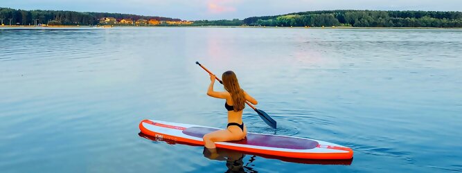 Trip Salzburg - Wassersport mit Balance & Technik vereinen | Stand up paddeln, SUPen, Surfen, Skiten, Wakeboarden, Wasserski auf kristallklaren Bergseen