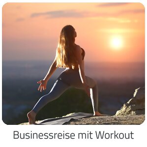 Reiseideen - Businessreise mit Workout - Reise auf Trip Salzburg buchen